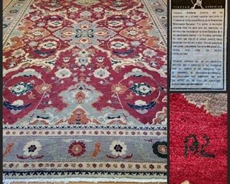 9x12 hand-tied wool carpet from TUFENKIAN, excellent condition #1