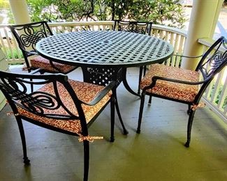 Cast iron patio set #30