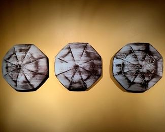 No umbrellas in Portland during the summer! Wonderful ceramic wall art signed by the artist $249 or bid #14