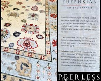 9x12 hand-tied wool carpet from TUFENKIAN'S in excellent condition #2