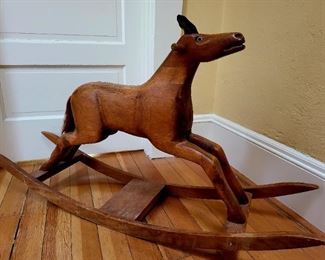 Wooden hobby horse #70