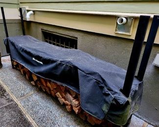 Fire wood stacking system with wood! #64