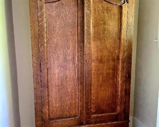 Antique Oak Armoire $349 or bid #68
