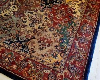 5x8 wool rug $95 or bid #87