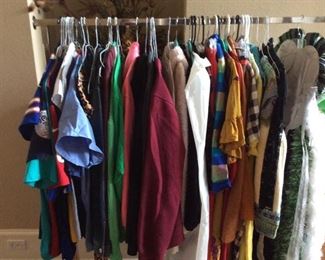 Lots of name brand clothes