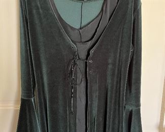vintage Betsey Johnson velvet dress
