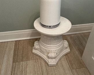 column side table / plant stand