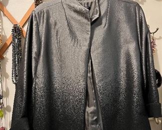 Eileen Fisher silk jacket