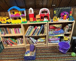Kids toys and books