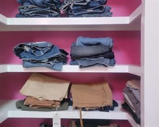 MEND JEANS APPROX SIZE 38 X 34