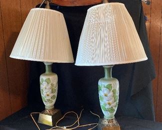 Floral Pattern Lamps