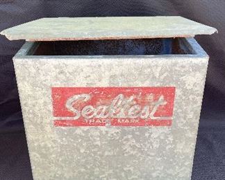 Sealtest Metal Milk Crate