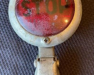 US Pioneer 400 Stop Light Lamp Red Glass 40s 50s Chevrolet GM