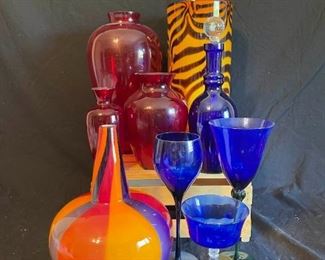 Blown Glass Vases