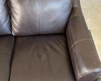 Lane Dundee Sofa Leather Blend Transitional Couch 36 x 83 x 39in HxWxD