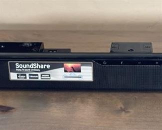 2pc Samsung Soundbar & Subwoofer HW-F550 Wireless Sub 46in soundbar