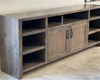 Legends Furniture Joshua Creek 84" AV Console Cabinet 32.75 x 84 x 16.75in HxWxD