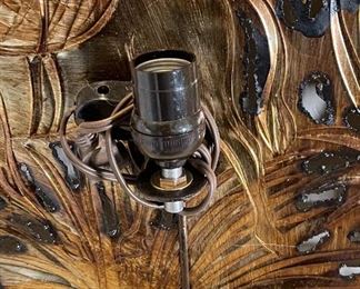 Metal Art Mexico Lighted Scene 36 x 26 x 4in HxWxD