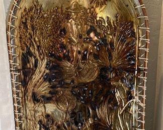 Metal Art Mexico Lighted Scene 36 x 26 x 4in HxWxD