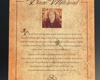 Diane Whitehead Canvas Print Cowgirl & Horse 10 x 14 x 1.5in HxWxD