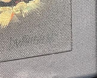 Framed Canvas Print Cow Diane Whitehead Frame: 12 x 12 x 1.5in HxWxD