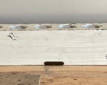 Magnolia Rustic Sugar Mold Candle Holder 5x 39.5 x 3.25in HxWxD