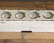 Magnolia Rustic Sugar Mold Candle Holder 5x 39.5 x 3.25in HxWxD