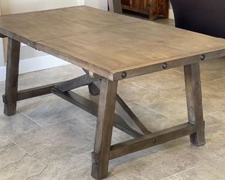 Rustic Dining table w/ 4 Chairs Table: 30. 5 x 40 x 76-96in