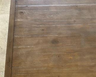 Rustic Dining table w/ 4 Chairs Table: 30. 5 x 40 x 76-96in