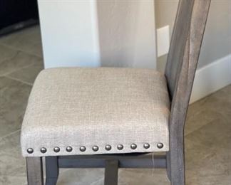 Rustic Dining table w/ 4 Chairs Table: 30. 5 x 40 x 76-96in