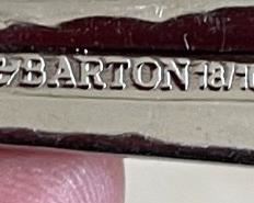 Partial Reed & Barton Stainless Flatware Hammered 58pc