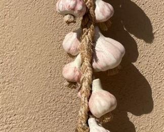Ceramic Garlic 16in long