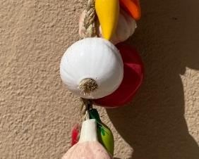 Ceramic Vegetables 18in long