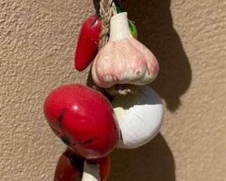 Ceramic Vegetables 18in long