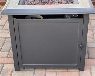Propane Patio Fire Table 25 x 29.5 x 29.5in HxWxD