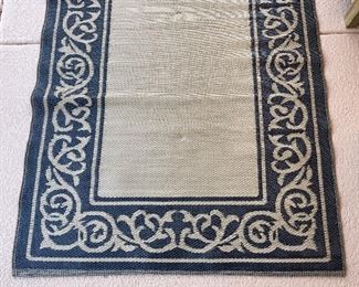 Patio Area Rug 83 x 60in