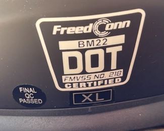 XL Freedconn BM22 Motorcycle Helmet Xtra Large