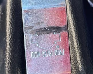 Harley Davidson Road King Classic Seat Studded