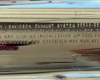 2pc Harley Road King Classic Mufflers/Exhaust Pipes