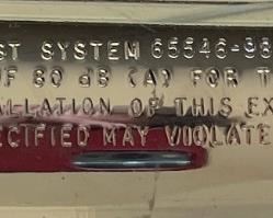 2pc Harley Road King Classic Mufflers/Exhaust Pipes