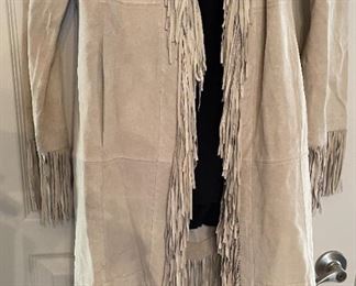 White House Black Market Fringed Jacket Xtra Small