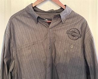 Harley Davidson Button Up Shirt #2 XL