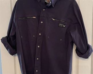 Harley Davidson Button Up Shirt #3 XL