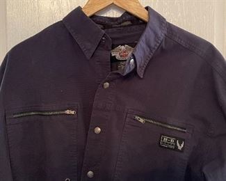 Harley Davidson Button Up Shirt #3 XL