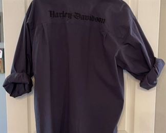 Harley Davidson Button Up Shirt #3 XL