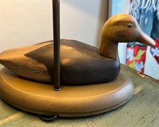 Duck decoy Table Lamp 19x11x6in HxWxD
