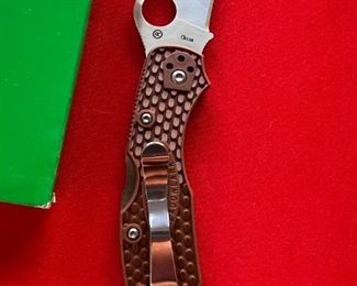 Byrd Meadowlark 2 Folding Knife 2.96" Stainless Blade Brown 2.96" Stainless Blade