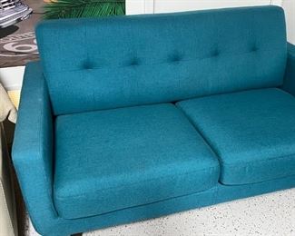 Allie Jade 8in Contemporary Sofa Couch 33 x 64 x 35in HxWxD