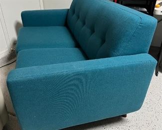 Allie Jade 8in Contemporary Sofa Couch 33 x 64 x 35in HxWxD