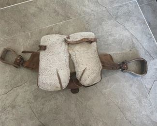 Western saddle Made In Mexico Decor 20 x 20in